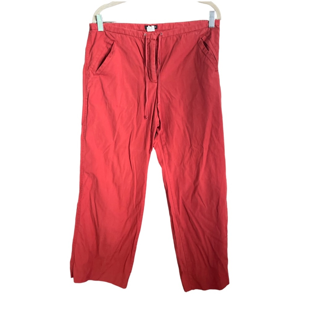 J. Crew Tomato Red 100% Cotton Pants